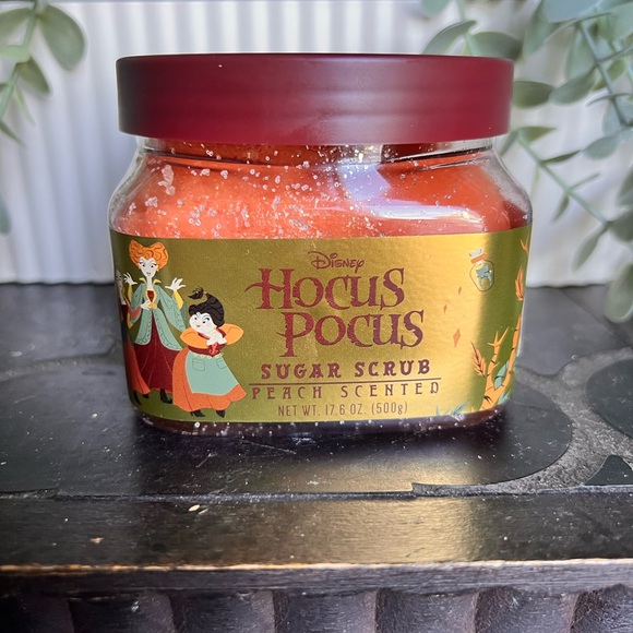 Disney Other - Disney Hocus Pocus Peach Sugar Scrub - Orange